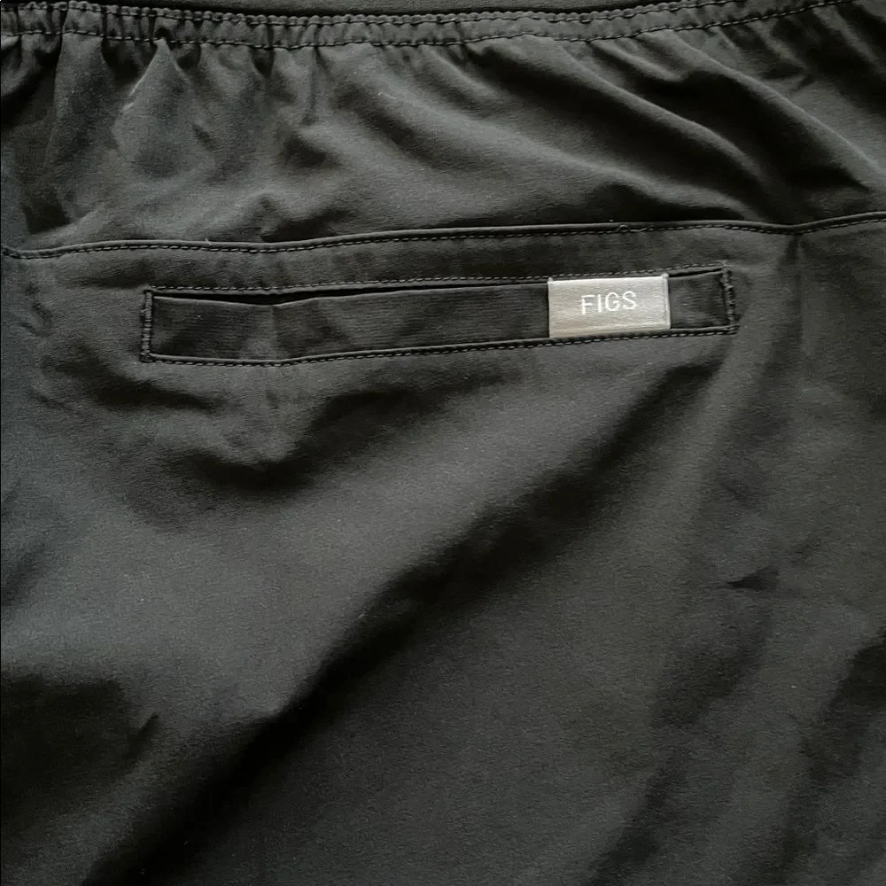Figs Black Scrub Shorts Sz XL